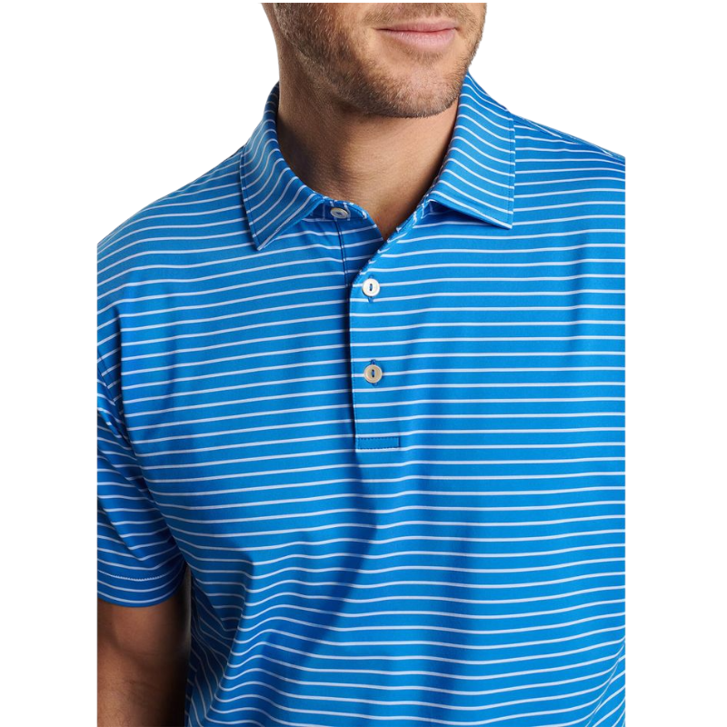 Peter Millar Men's Drum Performance Jersey Polo