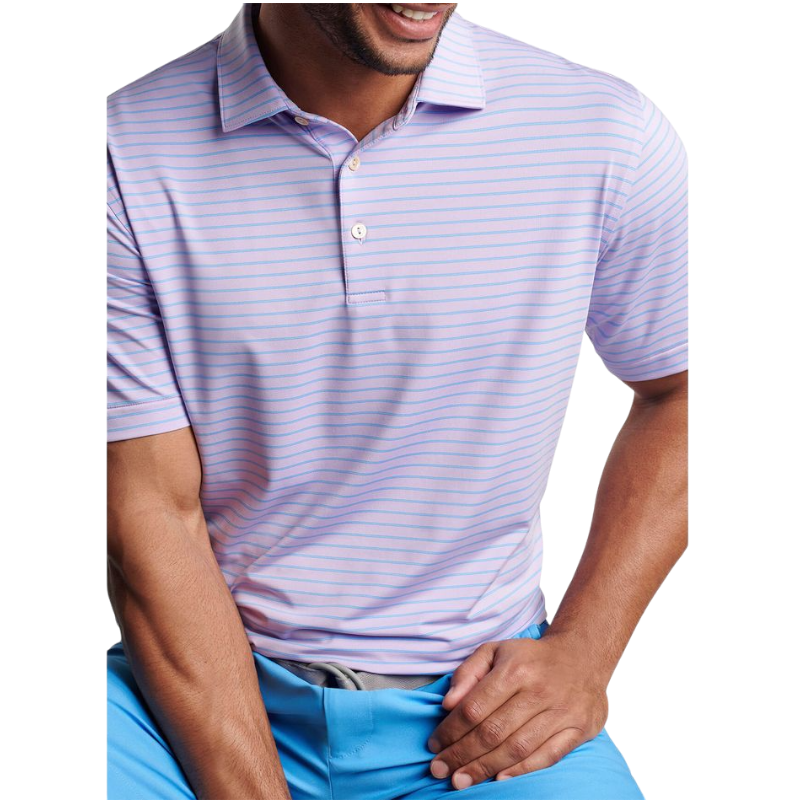 Peter Millar Men's Drum Performance Jersey Polo