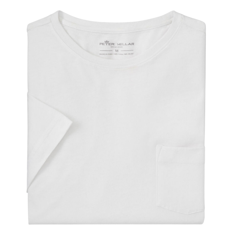 Peter Millar Men's Lava Wash Pocket T-Shirt