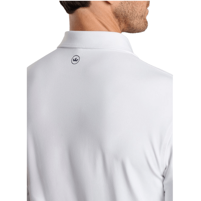 Peter Millar Men's Lyons Performance Jersey Long-Sleeve Polo - Polos - SwagWear
