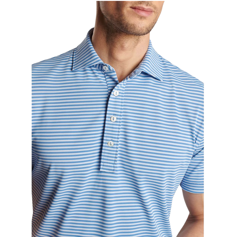 Peter Millar Men's Mood Performance Mesh Polo