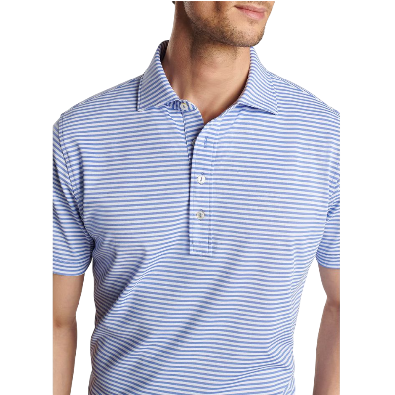 Peter Millar Men's Mood Performance Mesh Polo