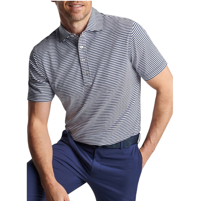 Peter Millar Men's Mood Performance Mesh Polo