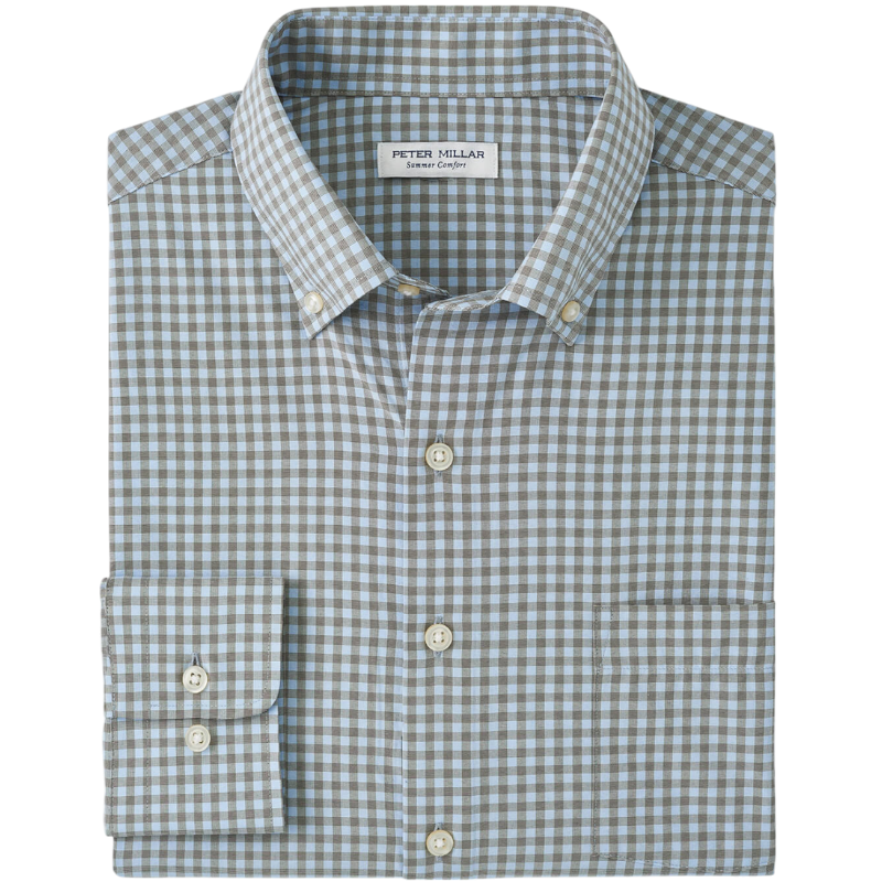 Peter Millar Men's Murray Performance Poplin Sport Shirt