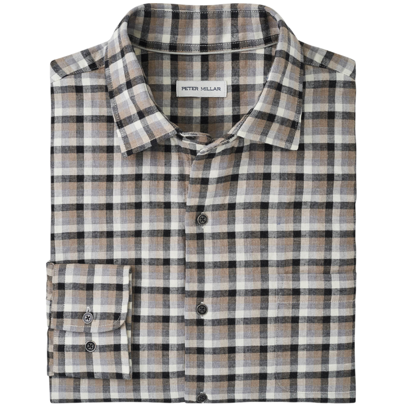 Peter Millar Men's North Bay Cotton Sport Shirt