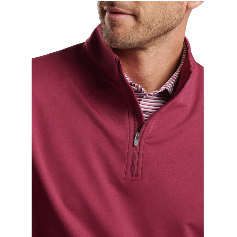 Peter Millar Men's Perth Performance Melange Quarter-Zip