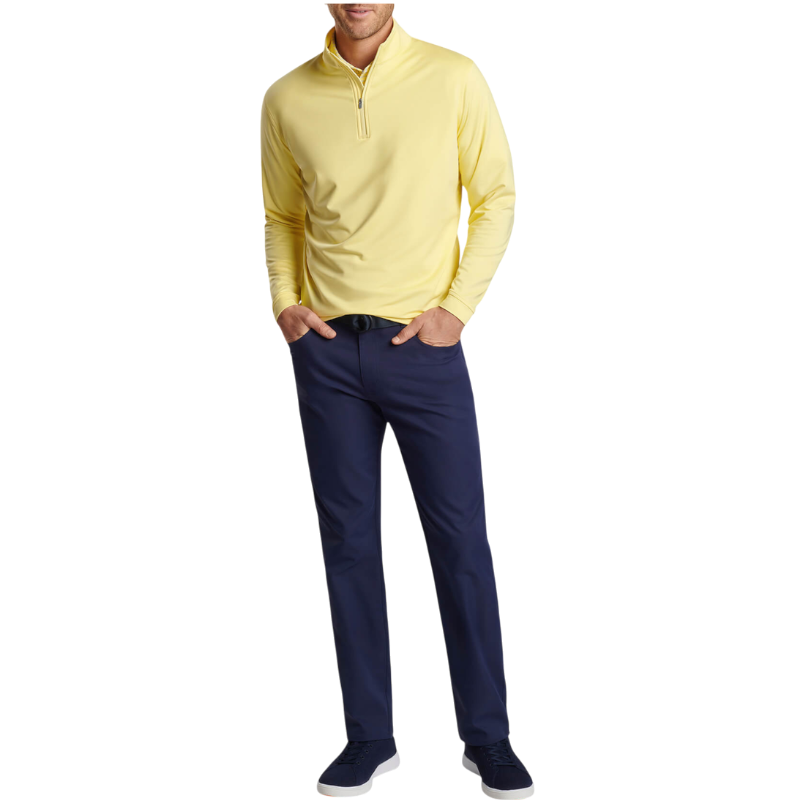 Peter Millar Men's Perth Performance Melange Quarter-Zip