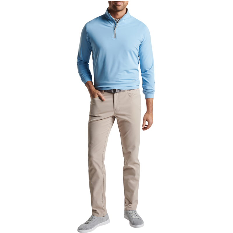 Peter Millar Men's Perth Stretch Loop Terry Quarter-Zip