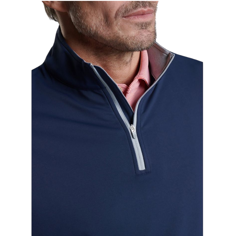 Peter Millar Men's Perth Stretch Loop Terry Quarter-Zip