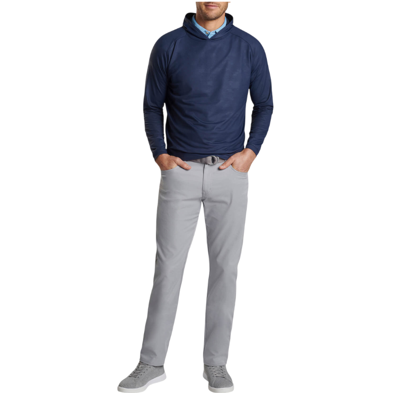 Peter Millar Men's Pine Camo Performance Hoodie