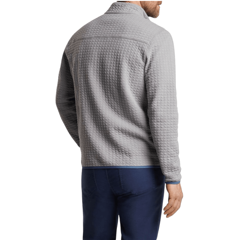 Peter Millar Men's Quad Quilted Quarter-Zip - Pullovers - SwagWear