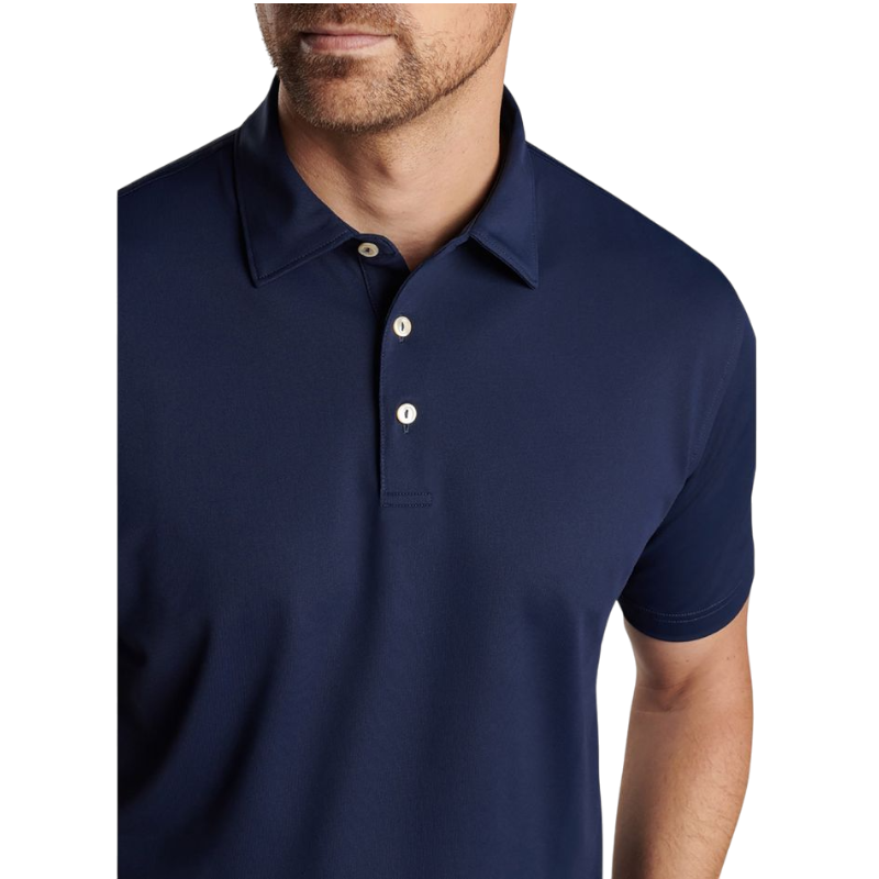 Peter Millar Men's Solid Stretch Polo