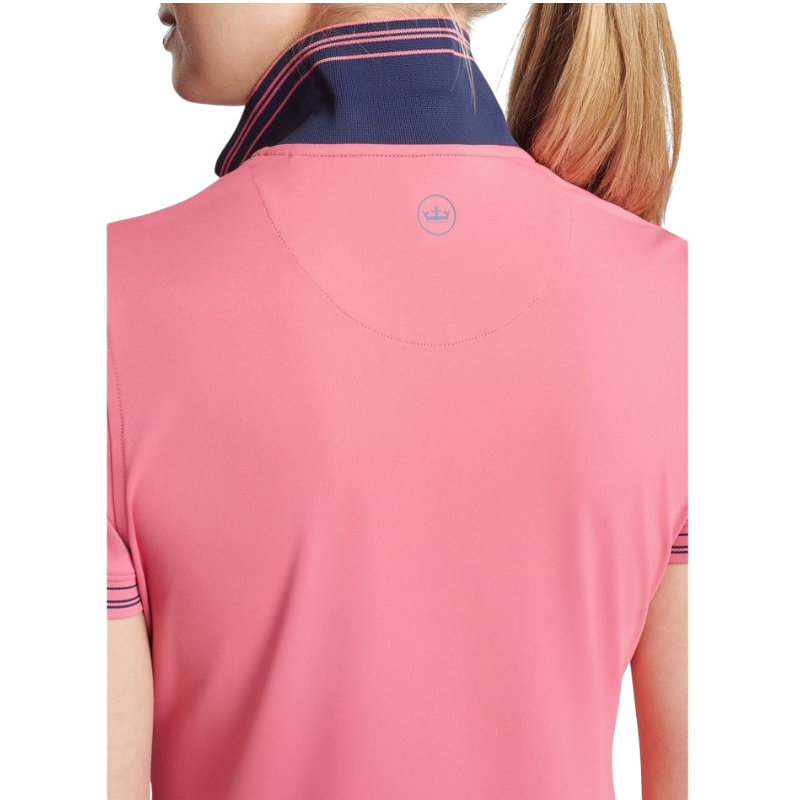 Peter Millar Women's Betty Short Sleeve Drop V Polo