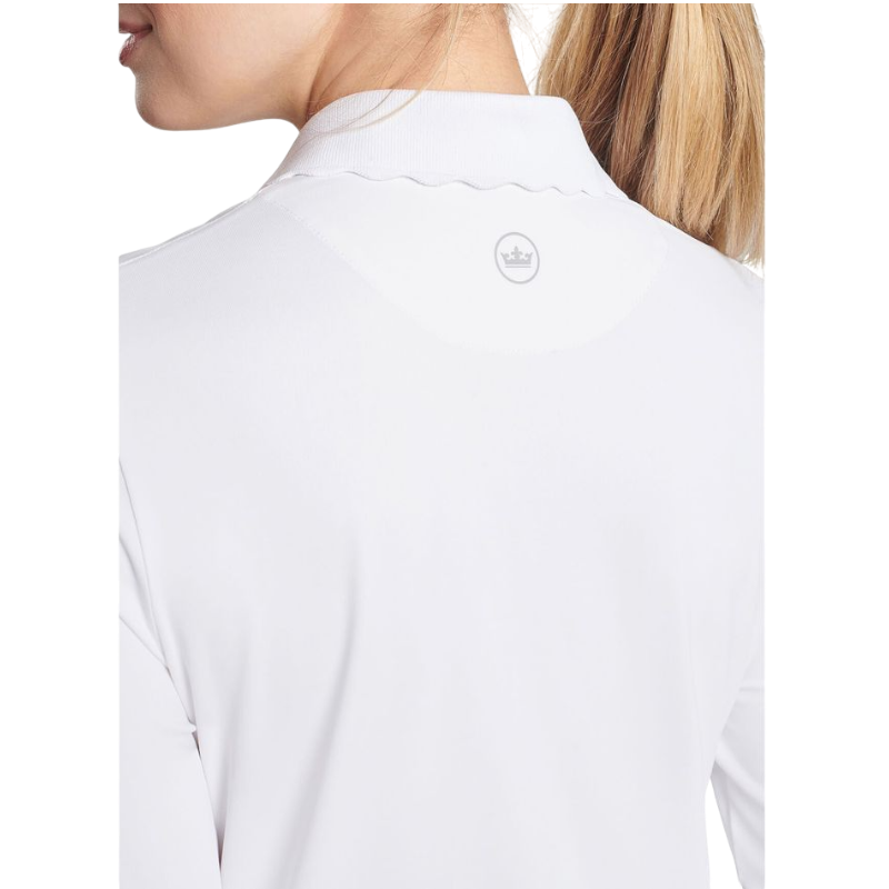 Peter Millar Women's Opal Long-Sleeve Stretch Jersey Polo