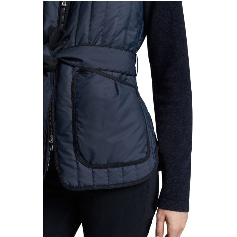 Peter Millar Women's Scout Quilted Travel Vest With Tie
