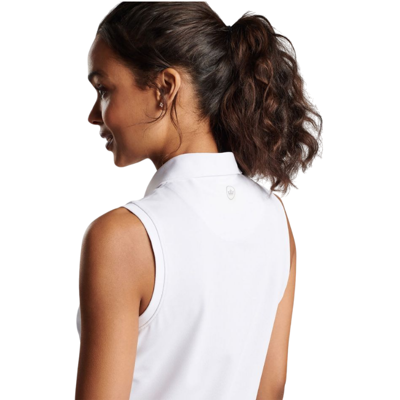 Peter Millar Women's Sleeveless Banded Button Polo