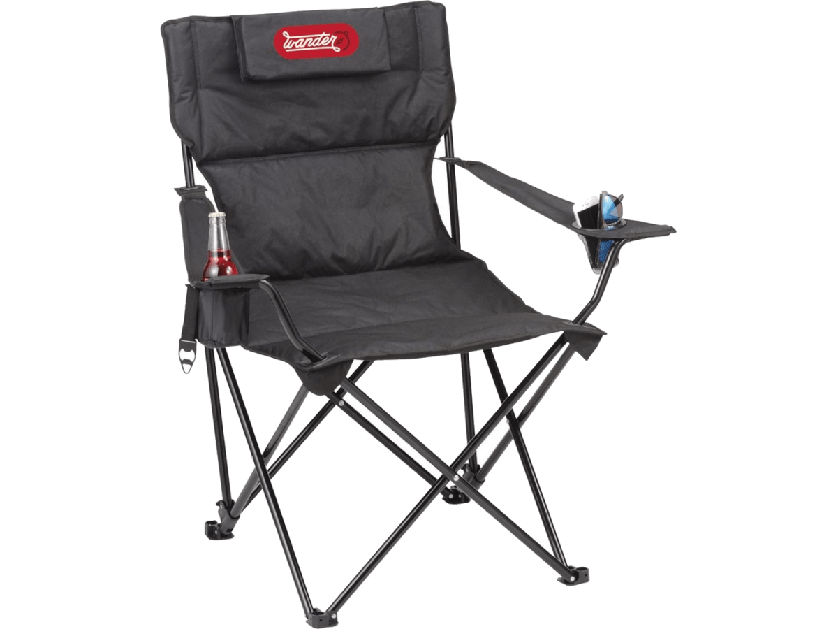 Premium Padded Foldable Outdoor Reclining Camping Chair (400lb Capacity) - Folding Chairs - SwagWear