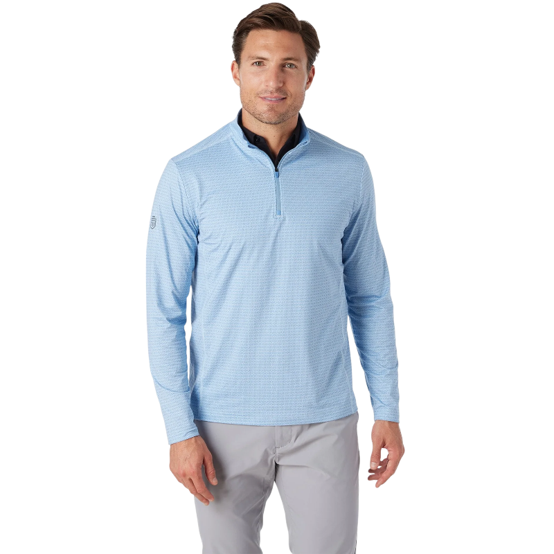 Printed Core Tech Quarter Zip