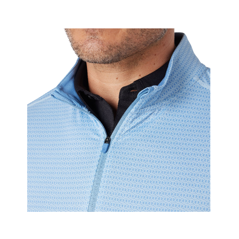 Printed Core Tech Quarter Zip