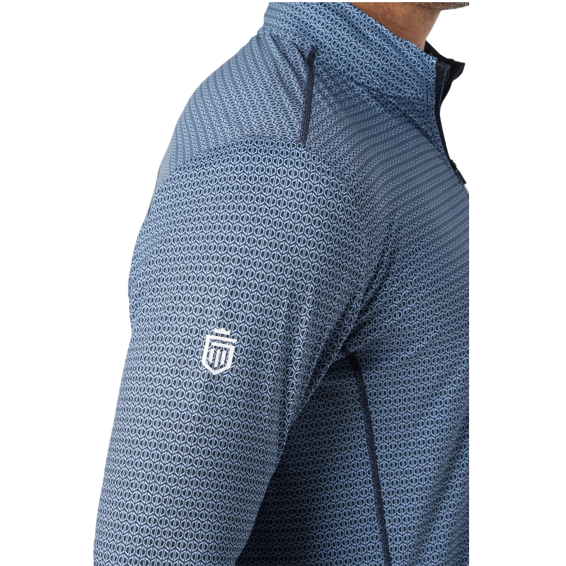 Printed Core Tech Quarter Zip
