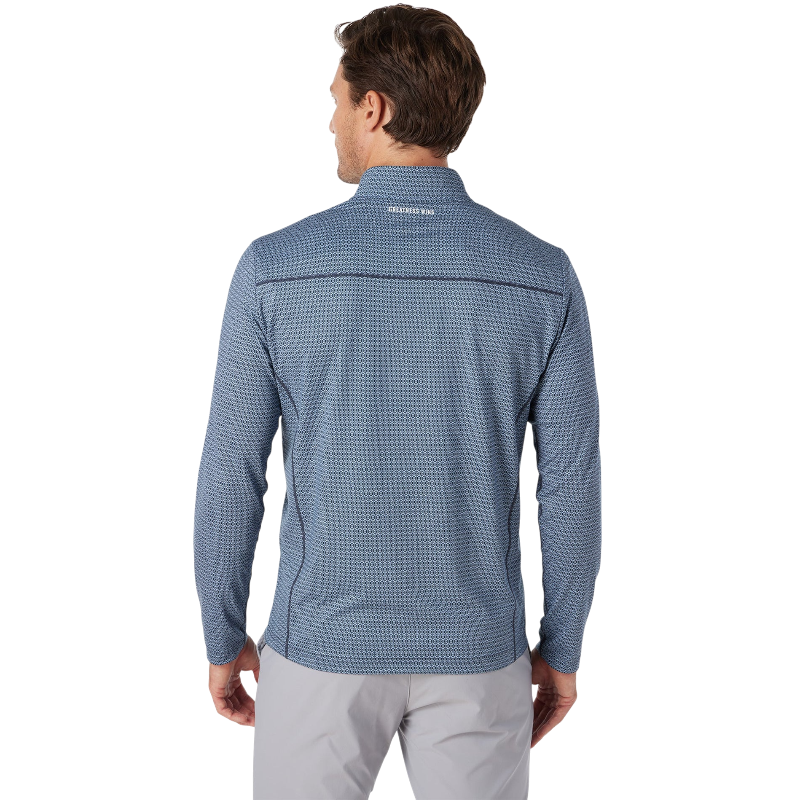 Printed Core Tech Quarter Zip