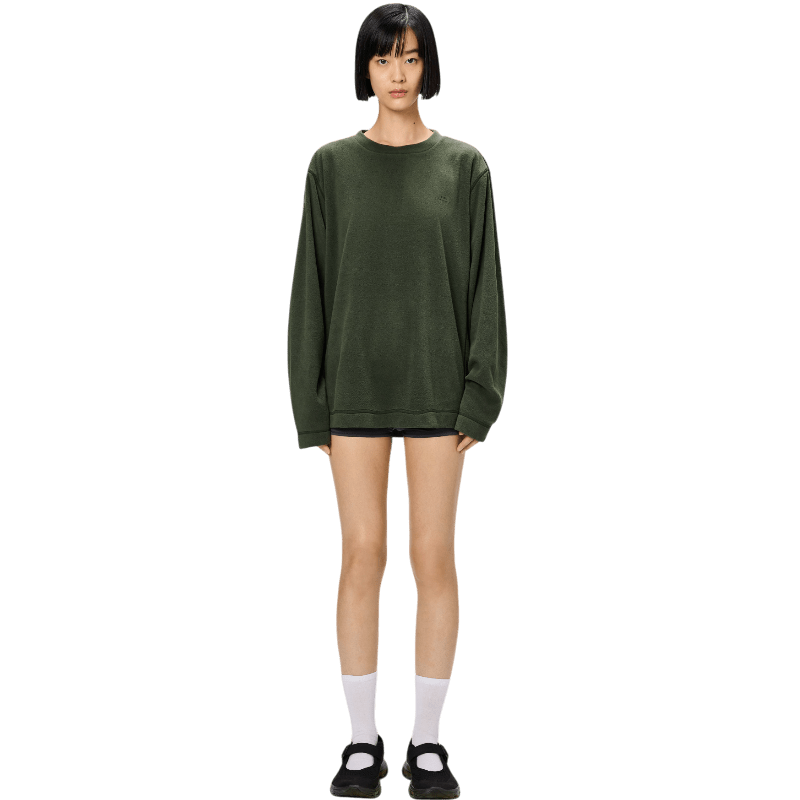 RAINS Addis Fleece Crewneck - Sweatshirts - SwagWear