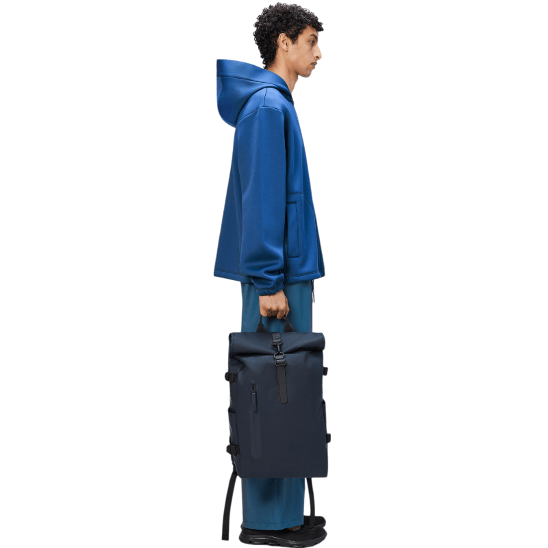 RAINS Rolltop Rucksack Large - Backpacks - SwagWear