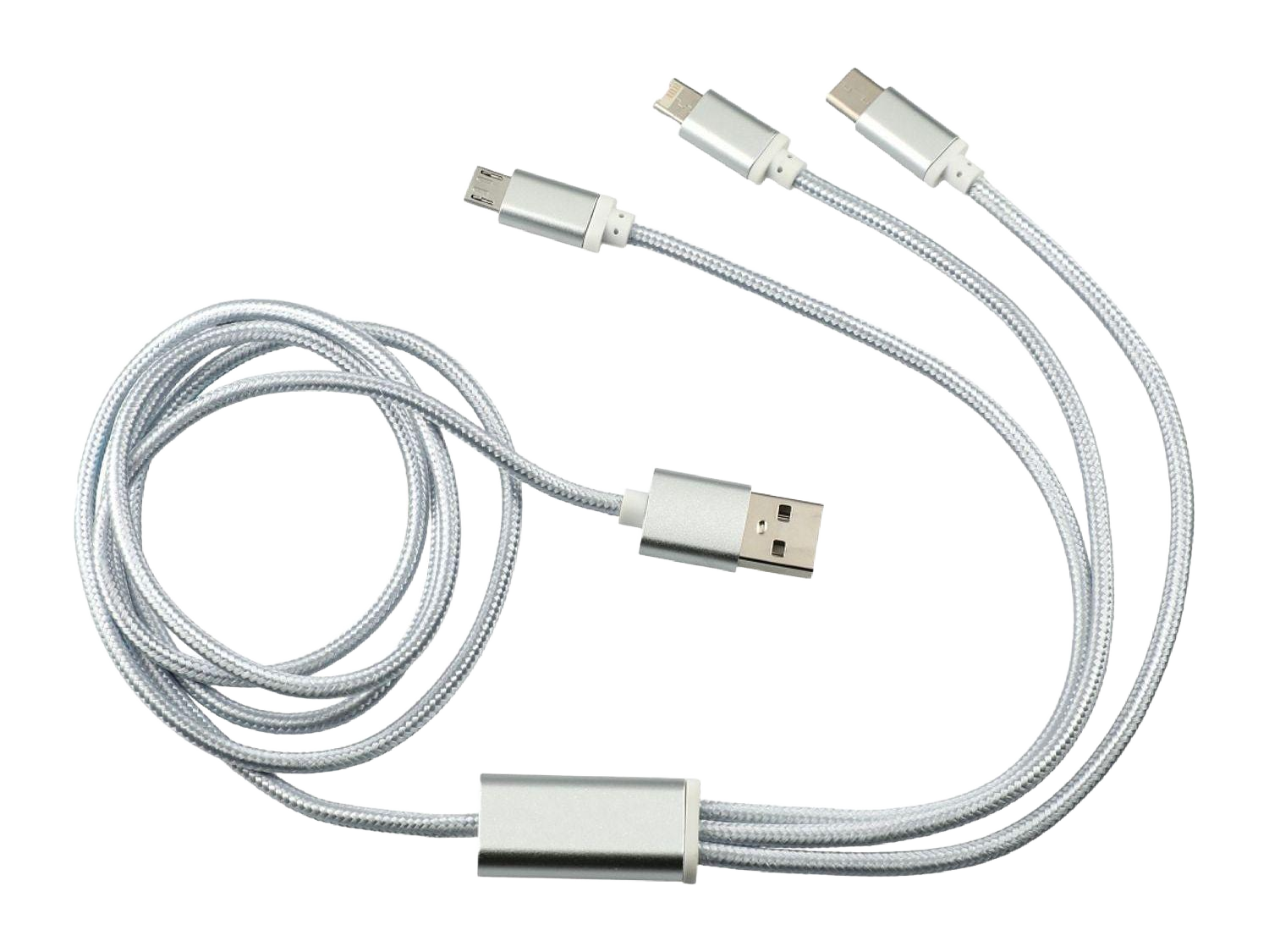 Realm 3-in-1 Long Charging Cable - Charging Cables