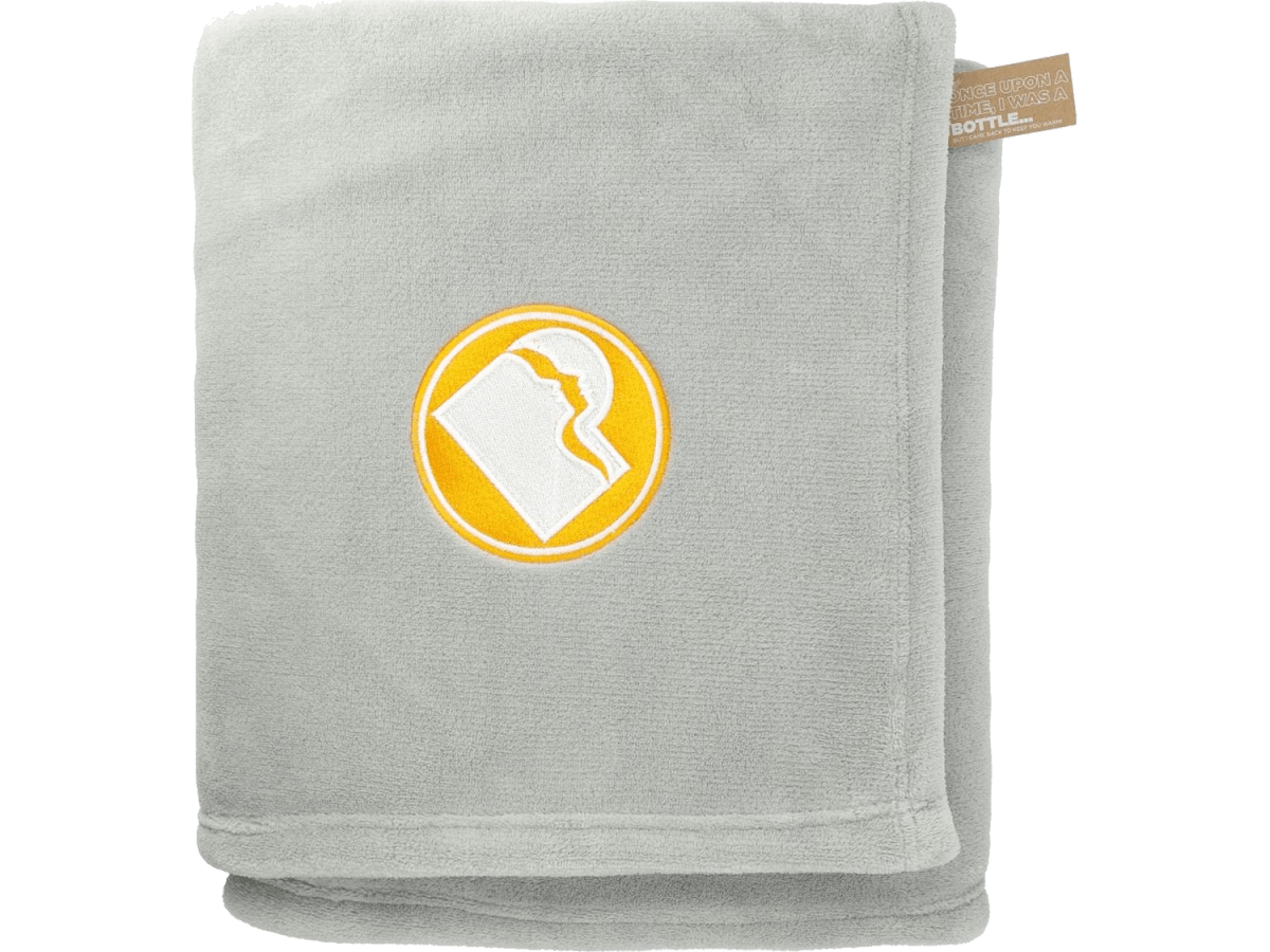 Recycled PET Oversized Coral Fleece Blanket - Blankets - SwagWear