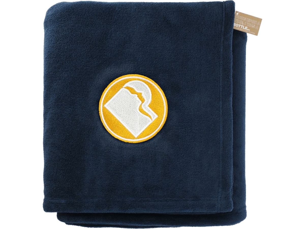Recycled PET Oversized Coral Fleece Blanket - Blankets - SwagWear