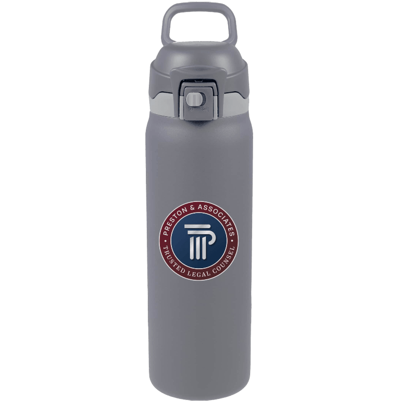 Rhine 2-in-1 Vacuum Eco-Friendly Bottle 30 oz - Water Bottles - SwagWear