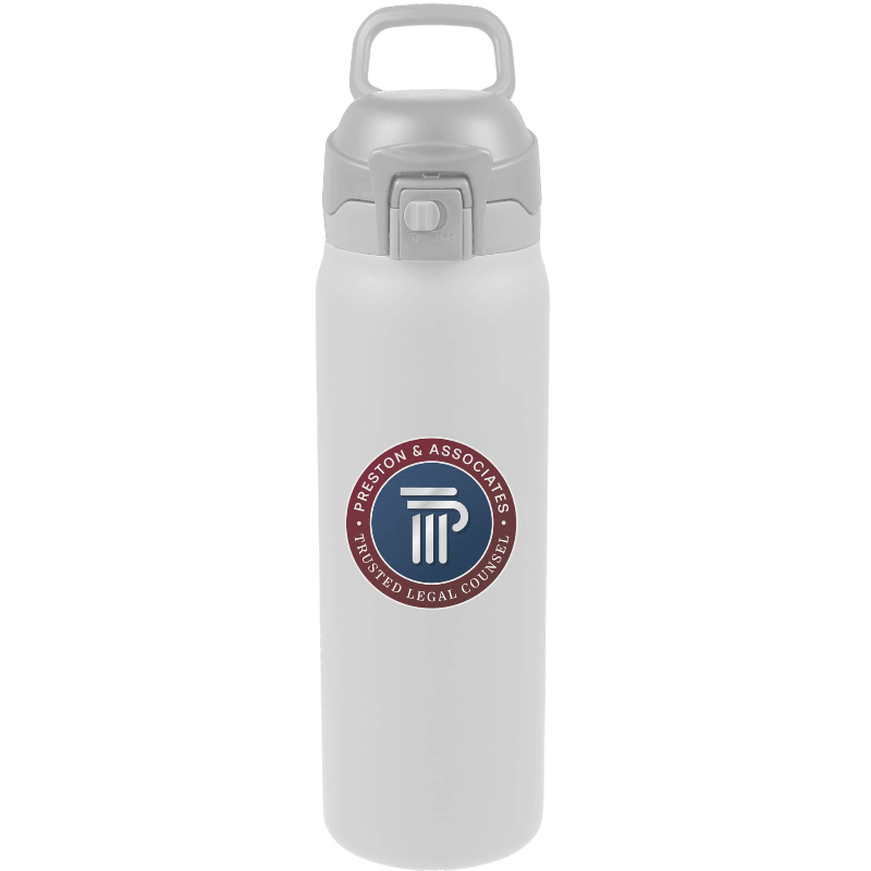 Rhine 2 - in - 1 Vacuum Eco - Friendly Bottle 30 oz - Water Bottles - SwagWear