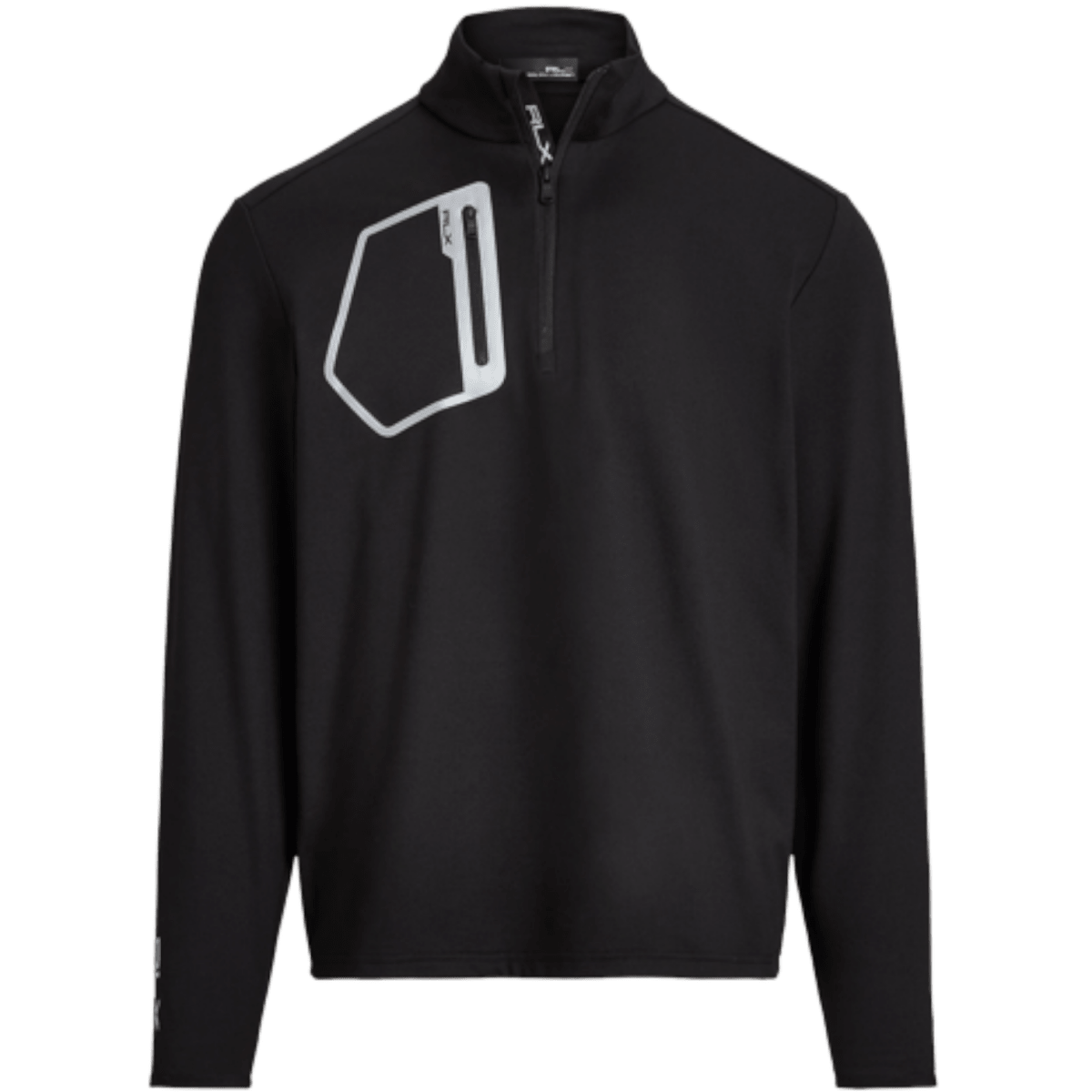 RLX Brushed Back Tech Jersey ¼ Zip With Reflective Pocket - Pullovers - SwagWear