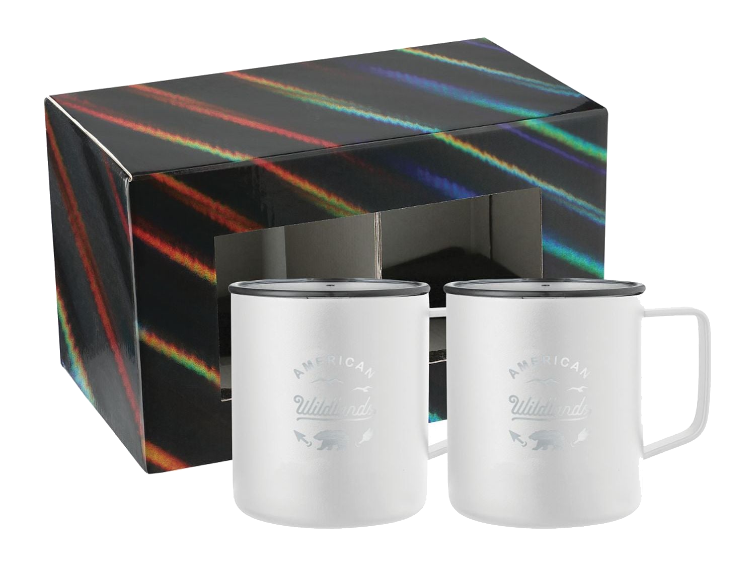 Rover Camp Mug 14oz 2 in 1 Gift Set - Drinkware Sets