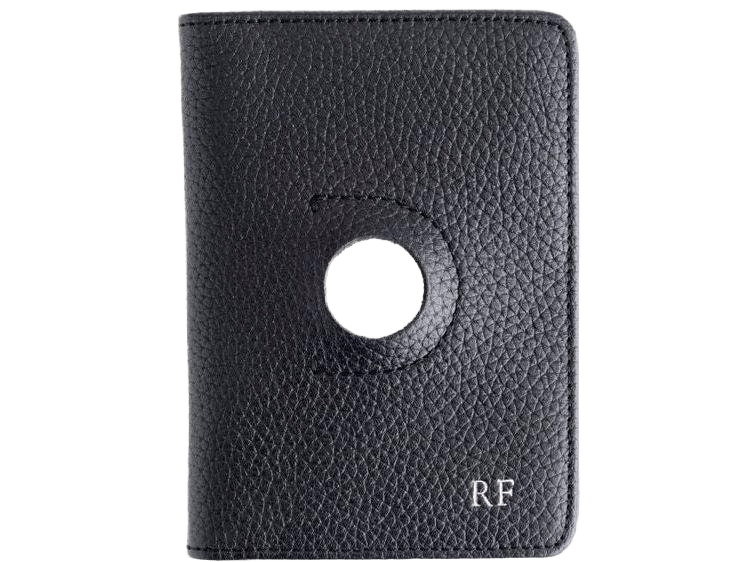 Royce AirTag Holder Trackable Passport Travel Wallet - RFID Passport Wallets - SwagWear