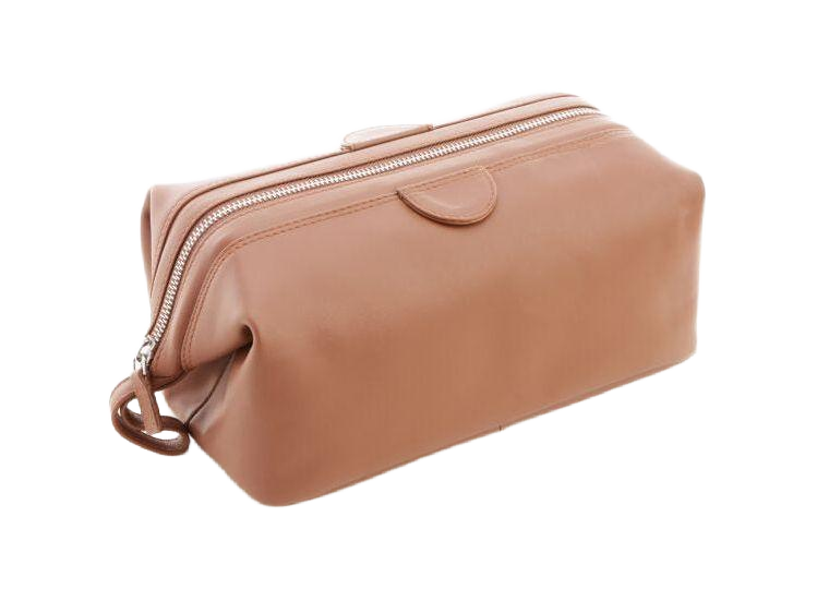 Royce Classic Toiletry Bag - Tan - Toiletry Bags