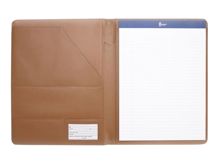 Royce Executive Writing Portfolio - Tan - Leather Portfolios