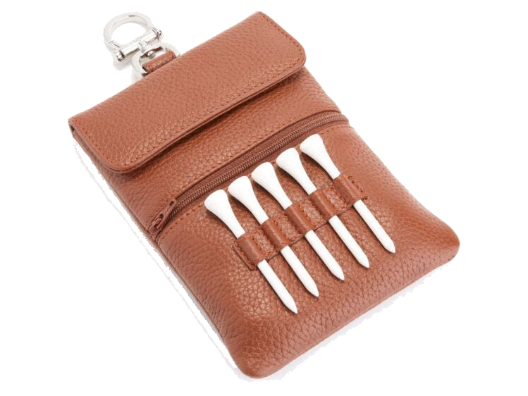 Royce Golf Accessory Bag - Tan - Golf Accessories