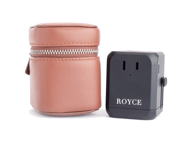Royce International Travel Adapter and Leather Case - Power Adapters - SwagWear