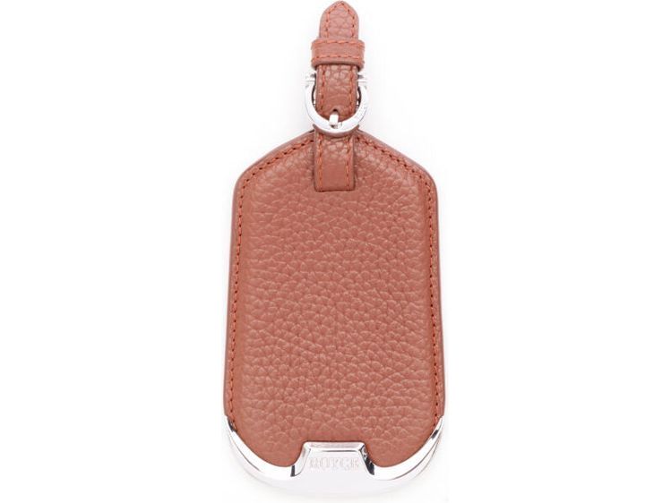 Royce Legendary Luggage Tag and Bag Tag Gift Set - Tan-Pebble - Luggage Tags