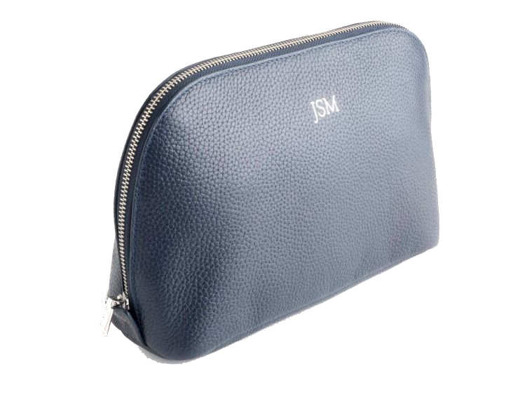 Royce Luxe Cosmetic Bag - Blue - Cosmetic Bags
