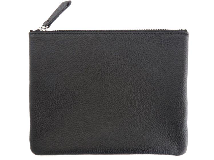 Royce Zippered Travel Pouch - Black - Travel Pouches