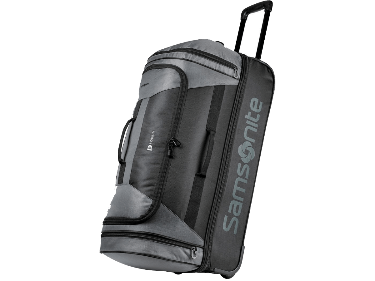 Samsonite Andante 2 28" Drop Bottom Wheeled Duffel - Rolling Duffel Bags - SwagWear