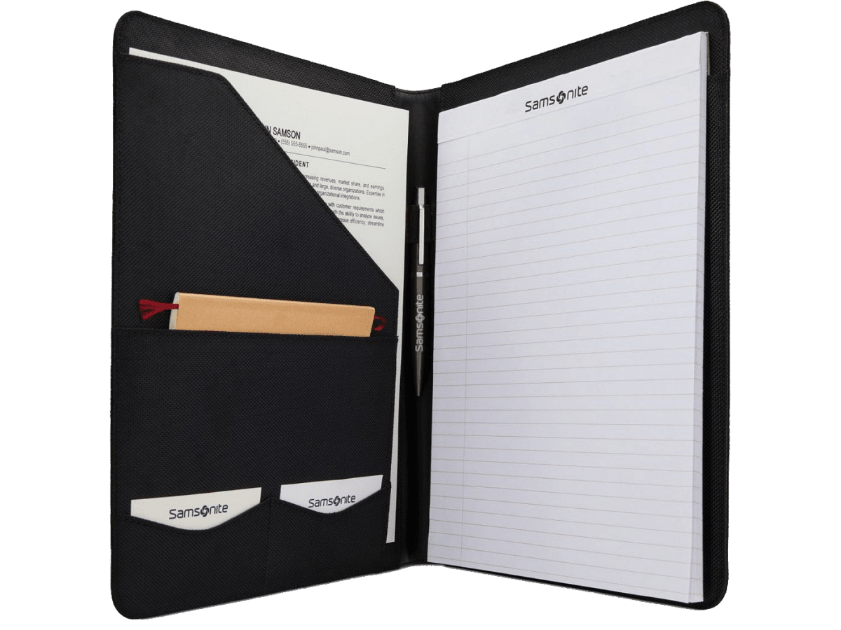 Samsonite Xenon Business Writing Pad - Writing Pads - SwagWear