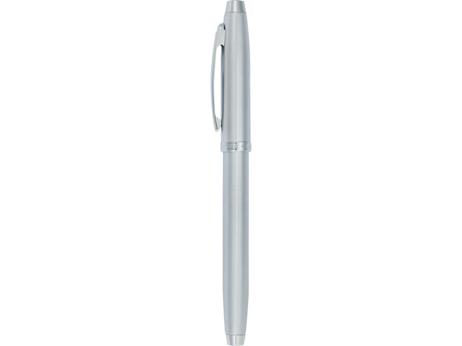 Sheaffer® 100 Brushed Chrome Roller Ball - Silver - Roller Ball Pens