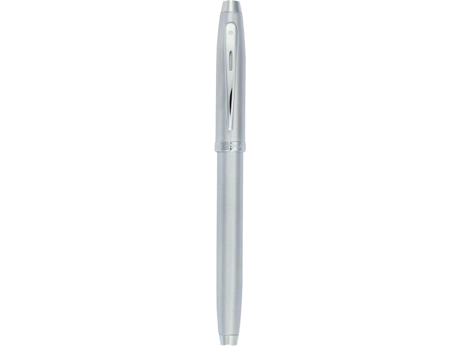 Sheaffer® 100 Brushed Chrome Roller Ball - Silver - Roller Ball Pens