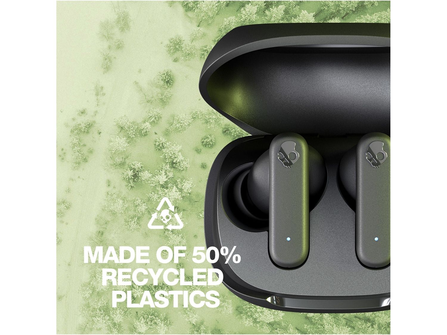 Skullcandy Smokin’ Buds True Wireless Earbuds - Black - Earbuds