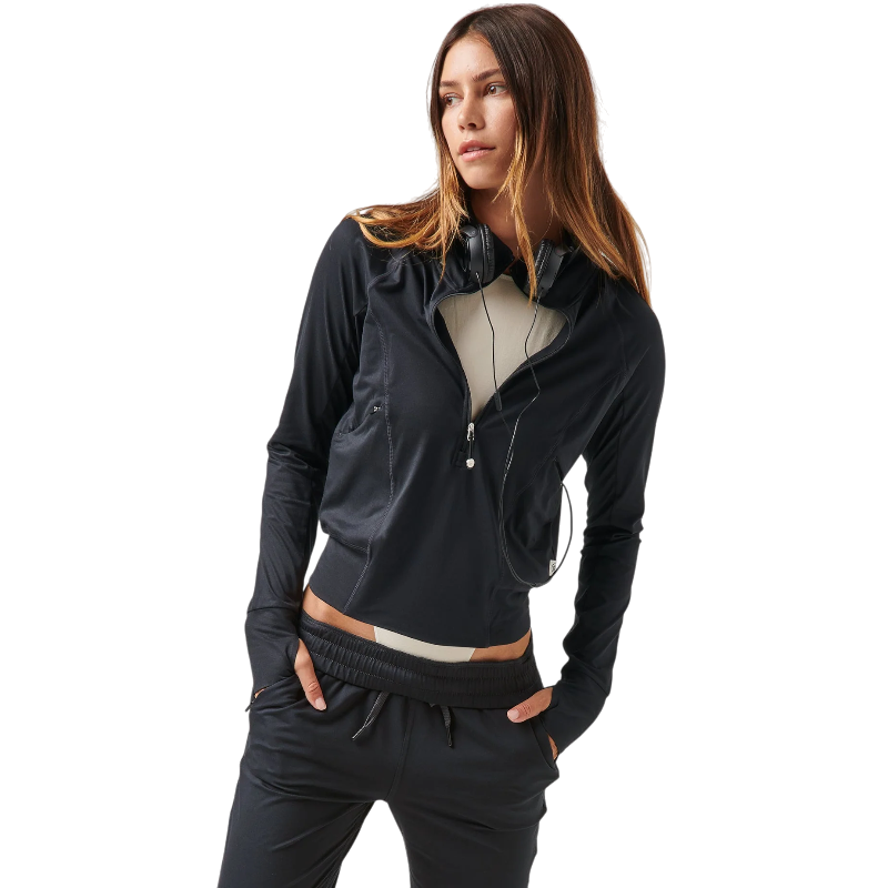 SLENDER COZY HALF ZIP