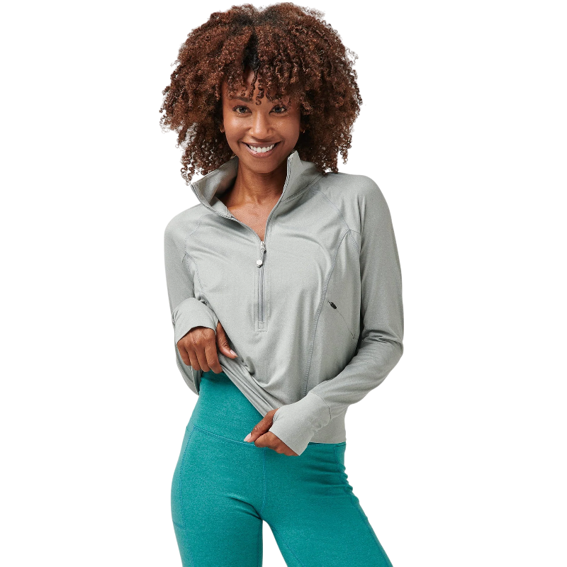 SLENDER COZY HALF ZIP