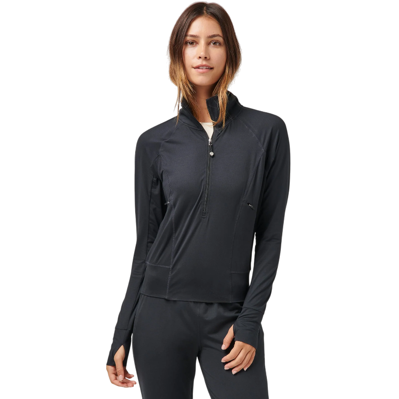 SLENDER COZY HALF ZIP